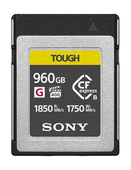 SONY CF EXPRESS 960GB TYPE A TOUGH SERIE G 1800MBS/1700MBS