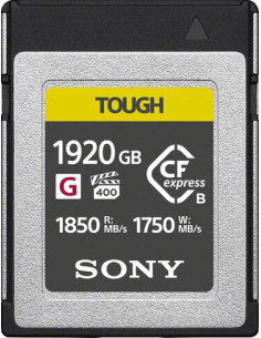 SONY CF EXPRESS 1920GB TYPE A TOUGH SERIE G 1800MBS/1700MBS 2