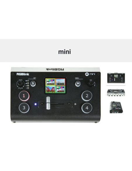 RGBLINK MINI MIXER VIDEO 4 CANALI HDMI USB 3.0