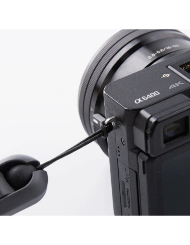 Tracolla Air Night Black con quick release