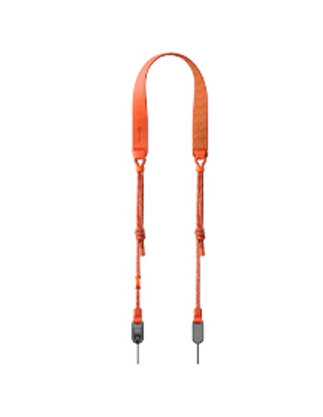 Tracolla Air Vibrant Orange con quick release