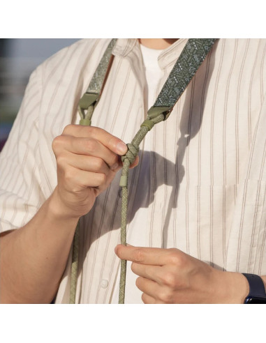 Tracolla Air Vibrant Orange con quick release