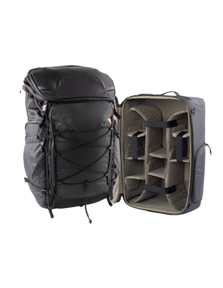 OnePro Flex Backpack Space Black, 40L + Camera Insert L