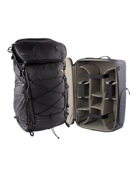 OnePro Flex Backpack Space Black, 50L + Camera Insert L