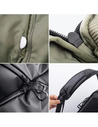 OneMo Travel Backpack Twilight Black, 35L