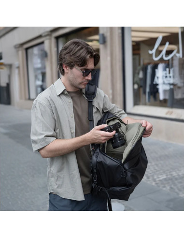 OneMo Travel Backpack Twilight Black, 35L