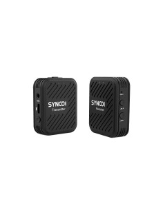 SYNCO G1 (A1) BLACK SISTEMA WIRELESS OMNIDIREZIONALE BATT. INTEGRATA CON MICROFONO INTEGRATO E LAVALIER - 1 TRASMETTITORE + 1 RI