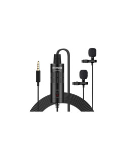 SYNCO S6D MICROFONO OMNIDIREZIONALE CON 2 LAVALIER A CAVO 6MT