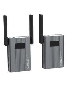 SYNCO TS SISTEMA WIRELESS UHF 150MT PROFESSIONALE OMNIDIREZIONALE A LAVALIER BATT. INTEGRATA - 1 TRASMETTITORI + 1 RICEVITORE