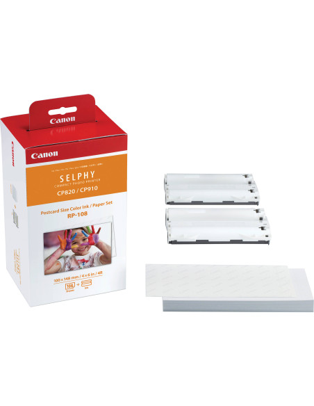 CANON RP-108IN CARTA X, SELPHY 1300/1200/1000/910/820