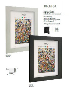 NOVOGLASS CORNICE BRERA 30X45 VETRO