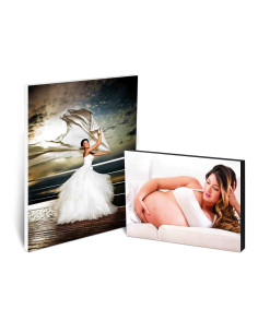 LIGHT-PANEL 42X60 A2 ADESIVO 19MM - BORDO BIANCO