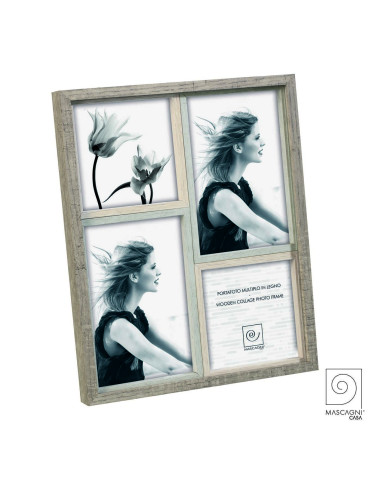 MASCAGNI PORTAFOTO A1234 E MULTIPLA 4.FOTO IN LEGNO