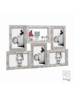 MASCAGNI PORTAFOTO MULTIPLO A1760-5 42,5X26,5 WE LEGNO