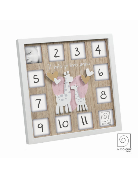 MASCAGNI PORTAFOTO ANNUARIO A1764 24X24 WC ROSA