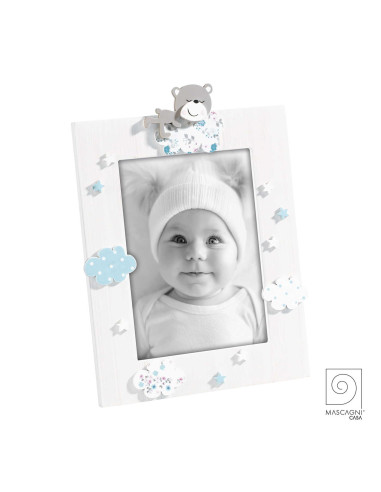 MASCAGNI PORTAFOTO A1081 13X18 CELESTE