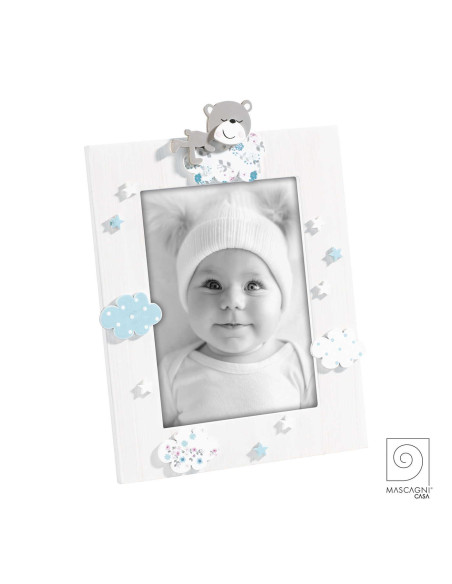 MASCAGNI PORTAFOTO A1081 13X18 CELESTE