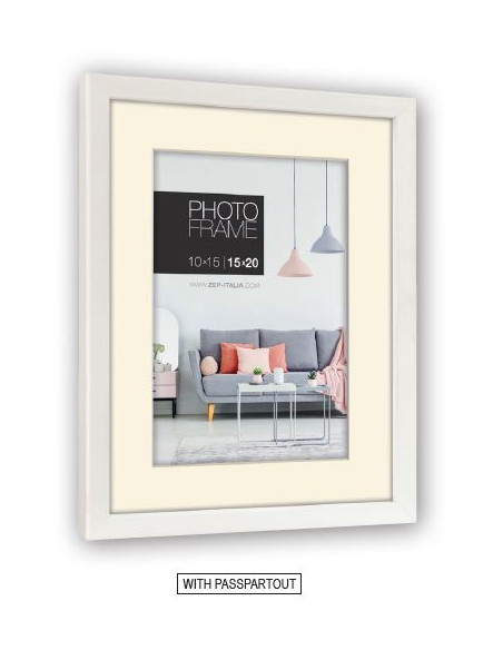 ZEP CORNICE NP57W 9X13/13X18 EDISON WHITE