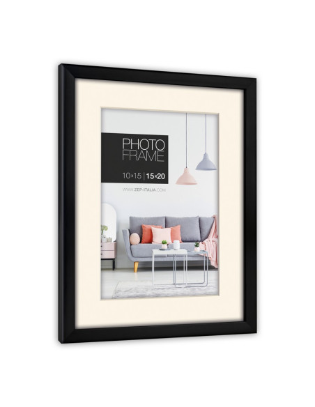 ZEP CORNICE NP68B 10X15/15X20 EDISON BLACK