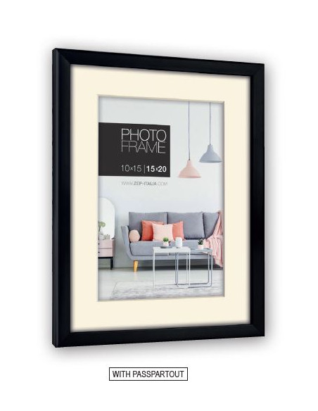 ZEP CORNICE NP34B 20X30/30X40 EDISON BLACK