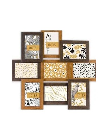 Foxford Marrone Set di cornici per foto