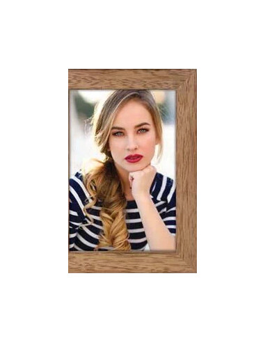 CORNICE ANZIO Cornice per foto singola Marrone