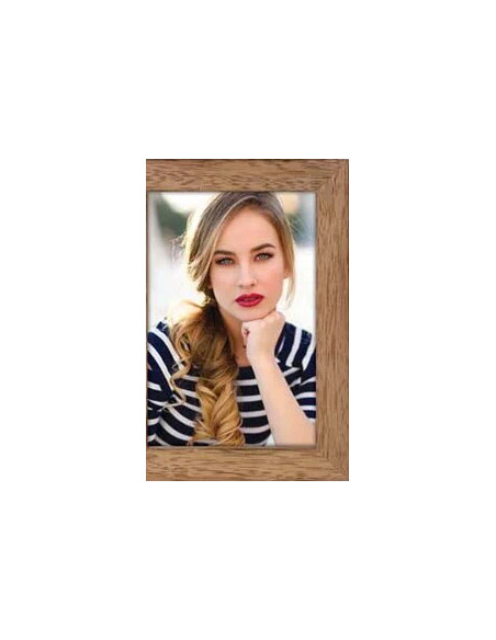 CORNICE ANZIO Cornice per foto singola Marrone