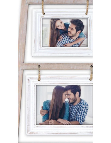 SALVADOR Naturale, Bianco Set di cornici per foto