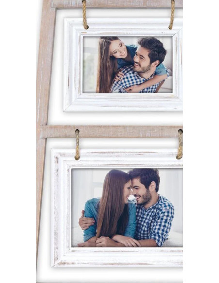 SALVADOR Naturale, Bianco Set di cornici per foto