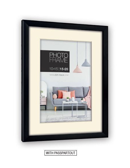 ZEP CORNICE NP54B 40X50 NO PASS. EDISON BLACK