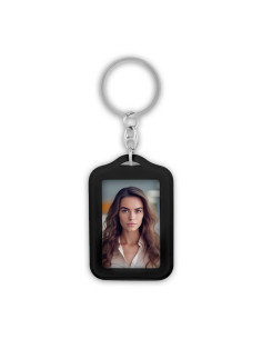 ZEP GIFT AR7B 3,5X4,5 PHOTO KEYCHAIN BLACK