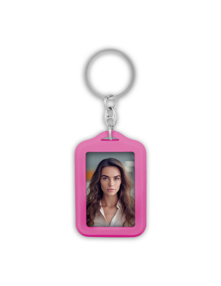 ZEP GIFT AR7P 3,5X4,5 PHOTO KEYCHAIN PURPLE