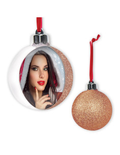 ZEP GIFT SF105C1 7,5X7,5 PHOTO SNOW FLAKE CARAMEL CHRISTMAS NATALE