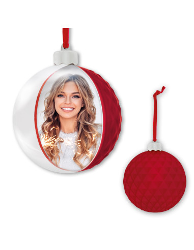 ZEP GIFT SF129V 10X10 PHOTO DIAMOND RED CHRISTMAS NATALE