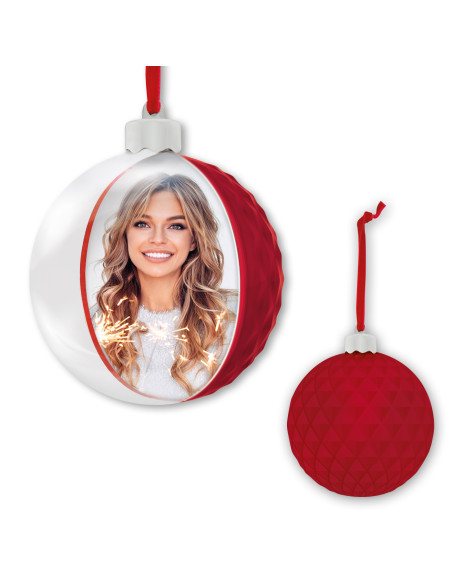 ZEP GIFT SF129V 10X10 PHOTO DIAMOND RED CHRISTMAS NATALE