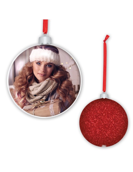 ZEP GIFT SF104V1 8,5X8,5 PHOTO CHRISTMAS RED CHRISTMAS NATALE