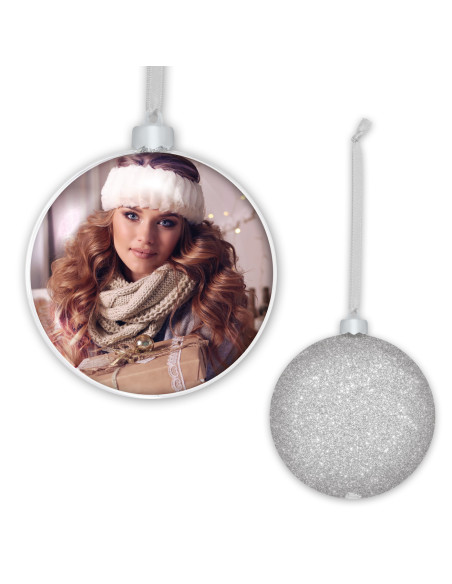 ZEP GIFT SF104S1 8,5X8,5 PHOTO CHRISTMAS SILVER CHRISTMAS NATALE