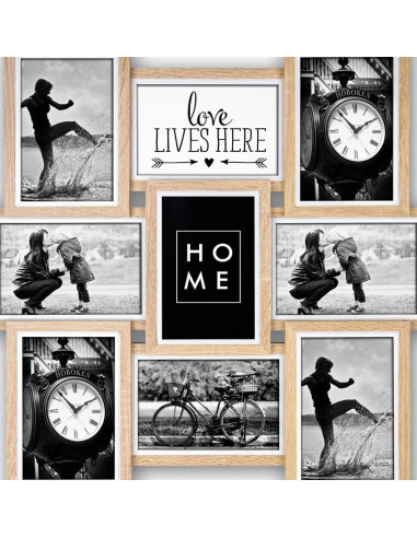 Kimpton Naturale, Bianco Set di cornici per foto