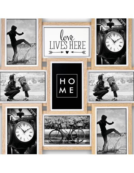 Kimpton Naturale, Bianco Set di cornici per foto