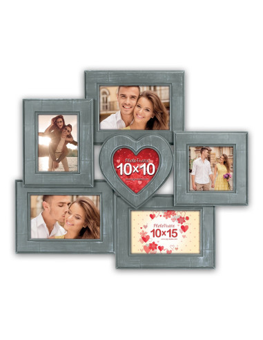 GX82G cornice per quadro Cornice per foto multipla Grigio
