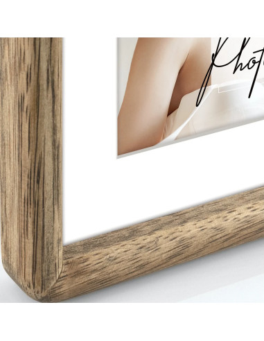 Gressan Cornice per foto singola Marrone