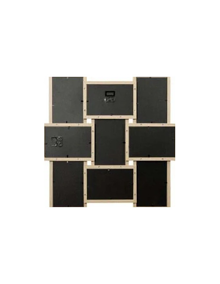 Kimpton 9x13x18 Holz Galerie TJ579 Set di cornici per foto Bianco, Legno
