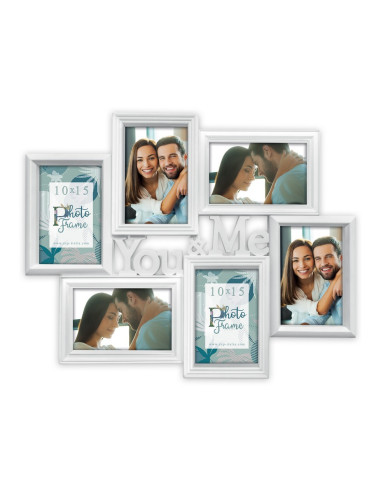 GX466 Cornice per foto multipla Bianco