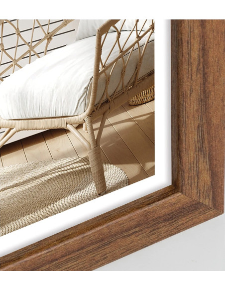 V33578 cornice per quadro Cornice per foto singola Marrone
