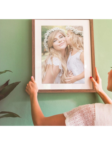 V33578 cornice per quadro Cornice per foto singola Marrone