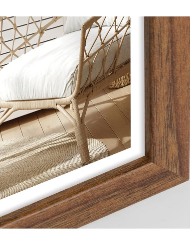 V33688 cornice per quadro Cornice per foto singola Marrone