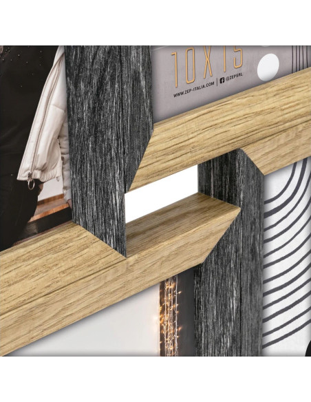 Vercelli Nero, Marrone Set di cornici per foto