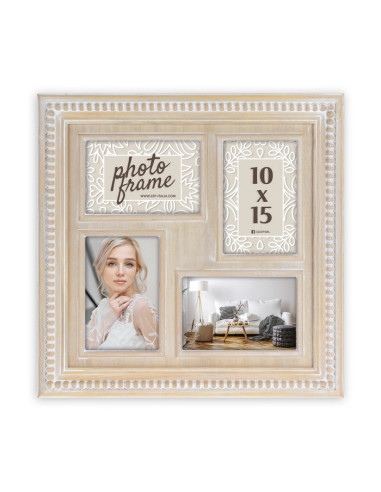 Tika Cornice per foto multipla Bianco, Legno