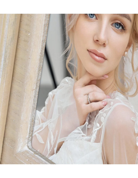 Tika Cornice per foto multipla Bianco, Legno