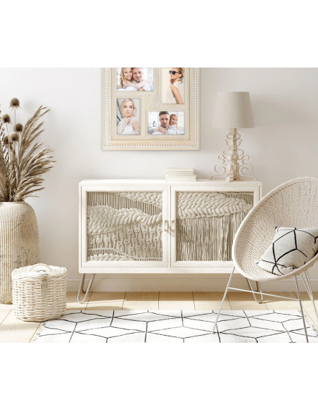 Tika Cornice per foto multipla Bianco, Legno